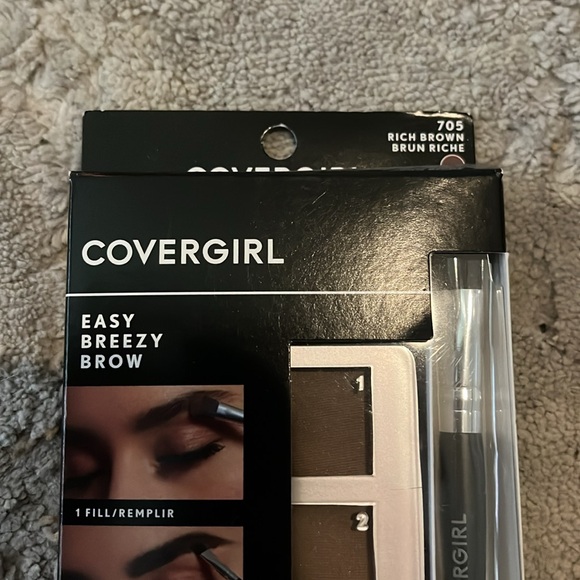 NWT Covergirl Brow Powder Kit 705 Rich Brown - Picture 5 of 8
